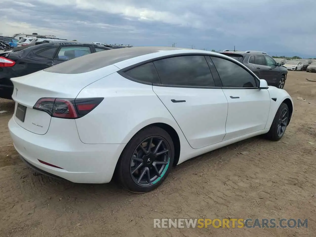 3 Photograph of a damaged car 5YJ3E1EB9PF634210 TESLA MODEL 3 2023