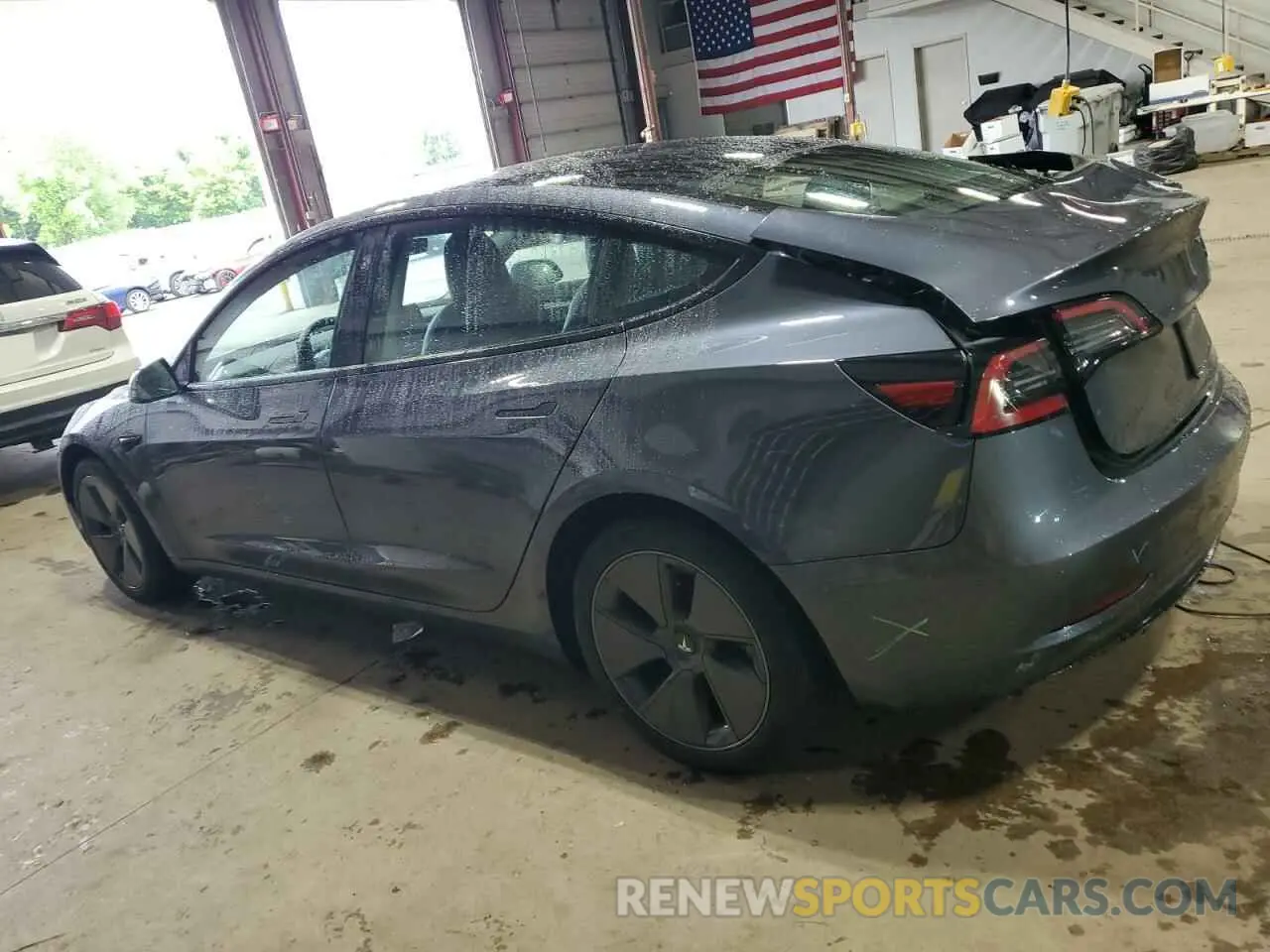 2 Photograph of a damaged car 5YJ3E1EB9PF635650 TESLA MODEL 3 2023