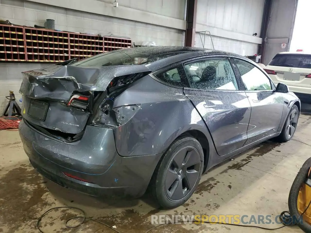 3 Photograph of a damaged car 5YJ3E1EB9PF635650 TESLA MODEL 3 2023