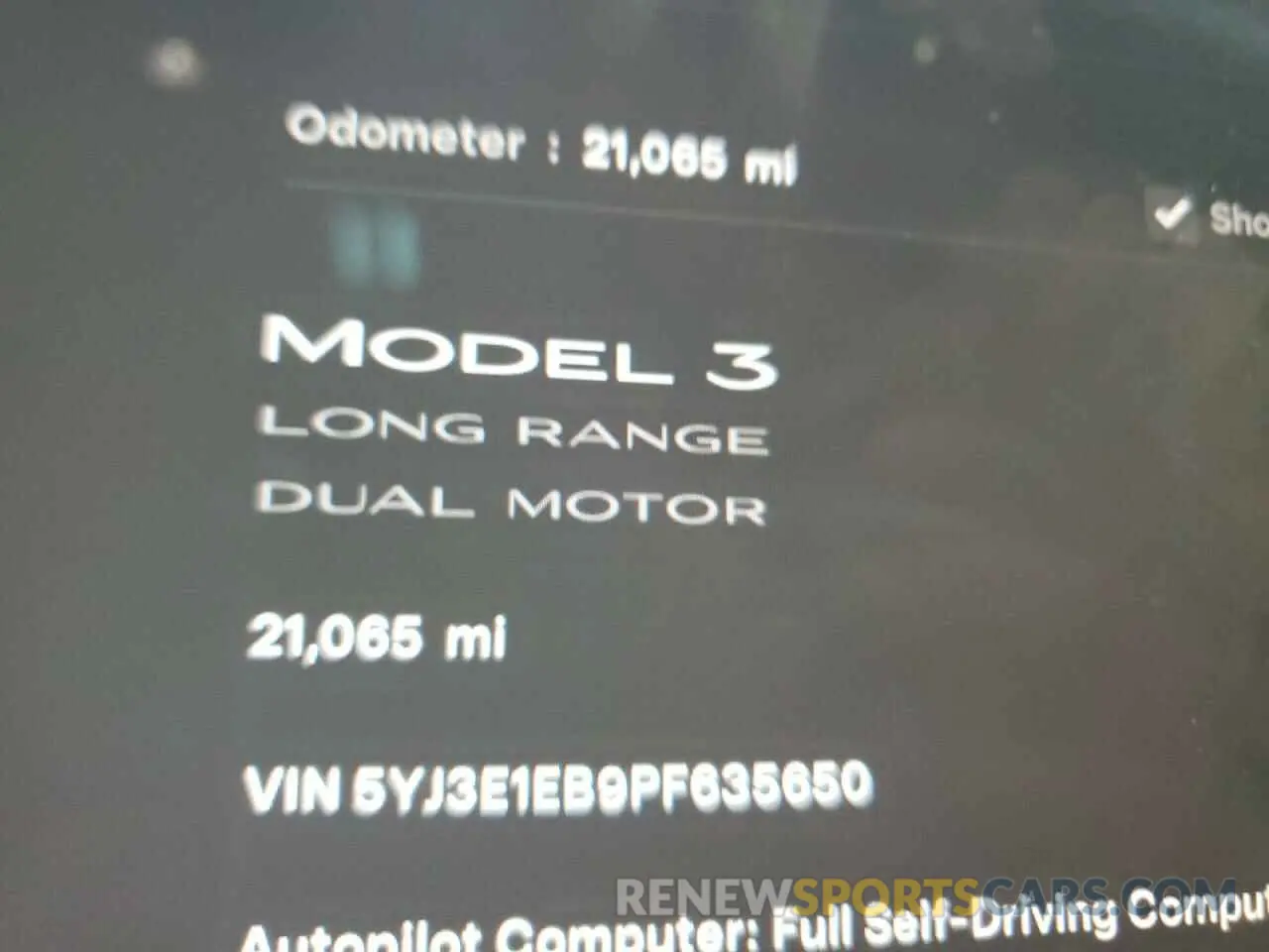 9 Photograph of a damaged car 5YJ3E1EB9PF635650 TESLA MODEL 3 2023