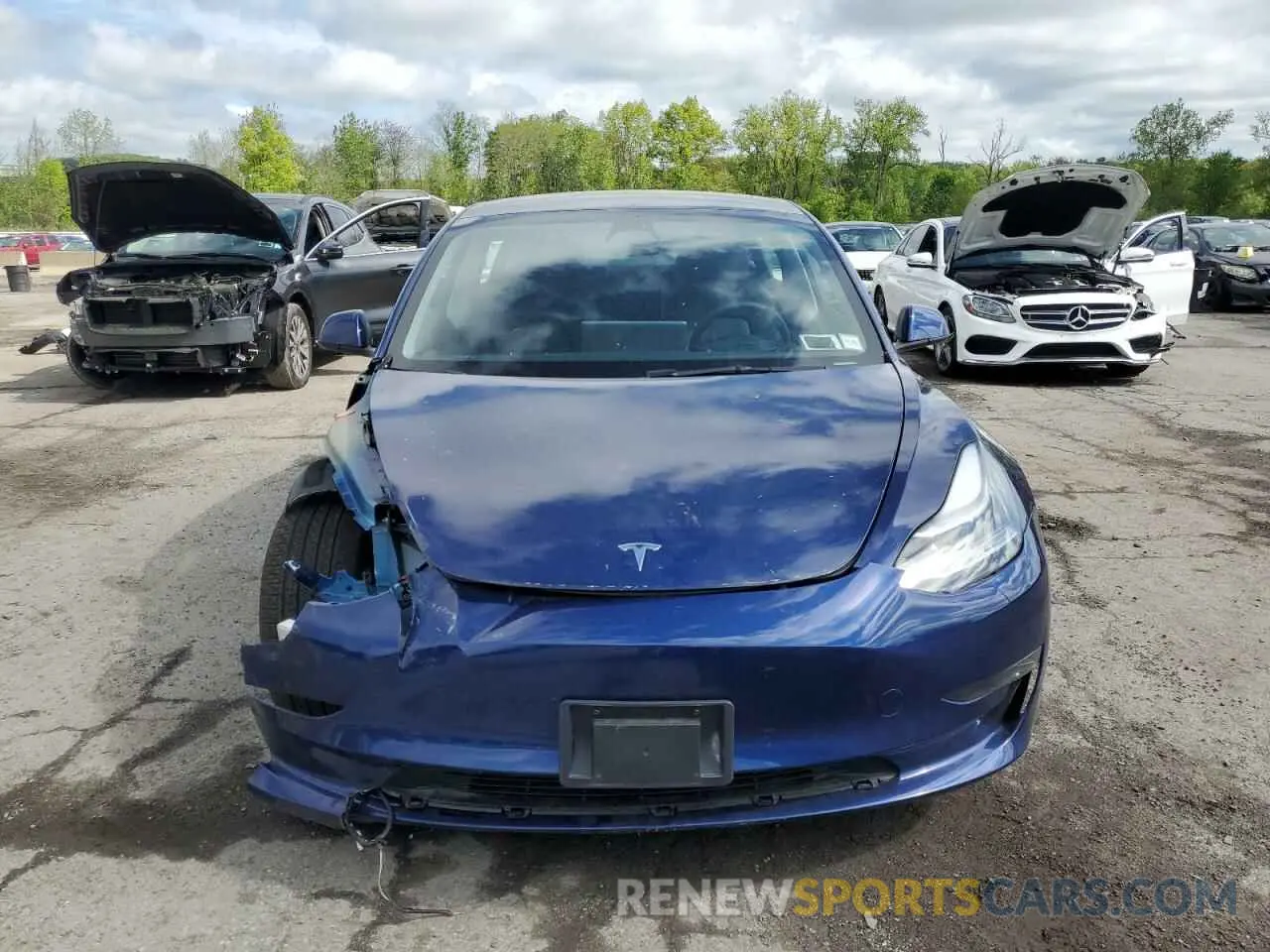 5 Photograph of a damaged car 5YJ3E1EB9PF673556 TESLA MODEL 3 2023