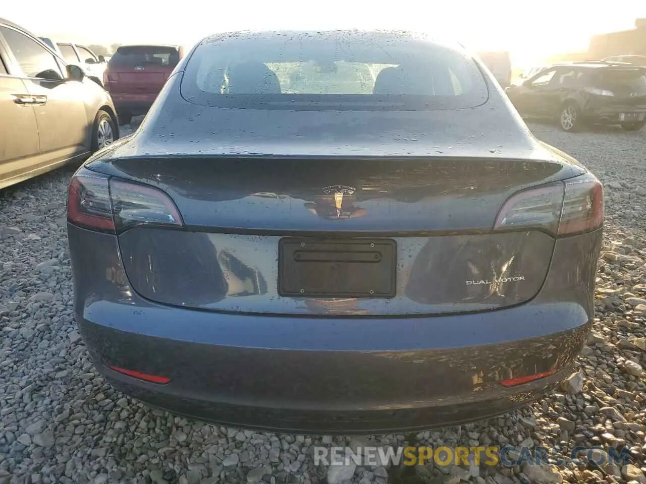 6 Photograph of a damaged car 5YJ3E1EB9PF696707 TESLA MODEL 3 2023