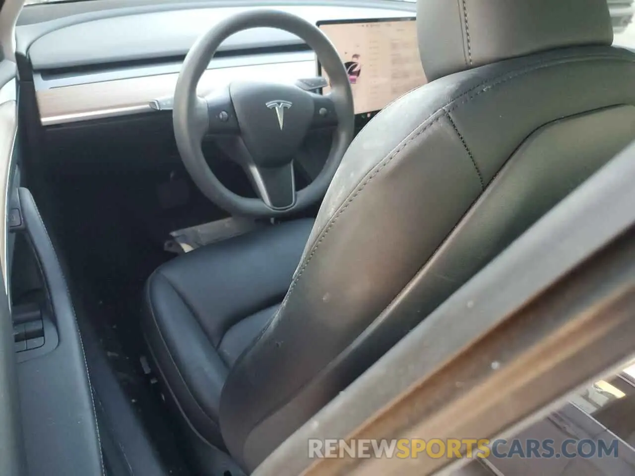 8 Photograph of a damaged car 5YJ3E1EB9PF701484 TESLA MODEL 3 2023