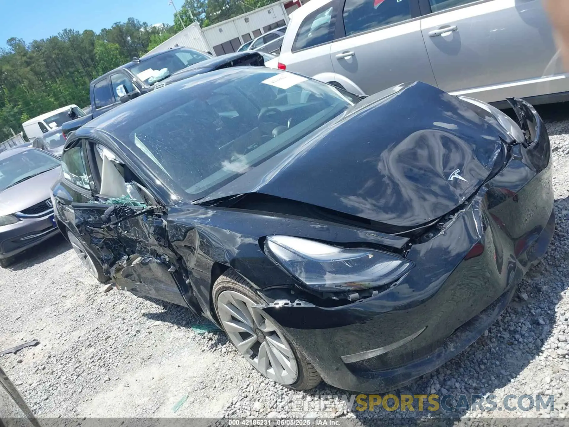 12 Photograph of a damaged car 5YJ3E1EBXPF388011 TESLA MODEL 3 2023