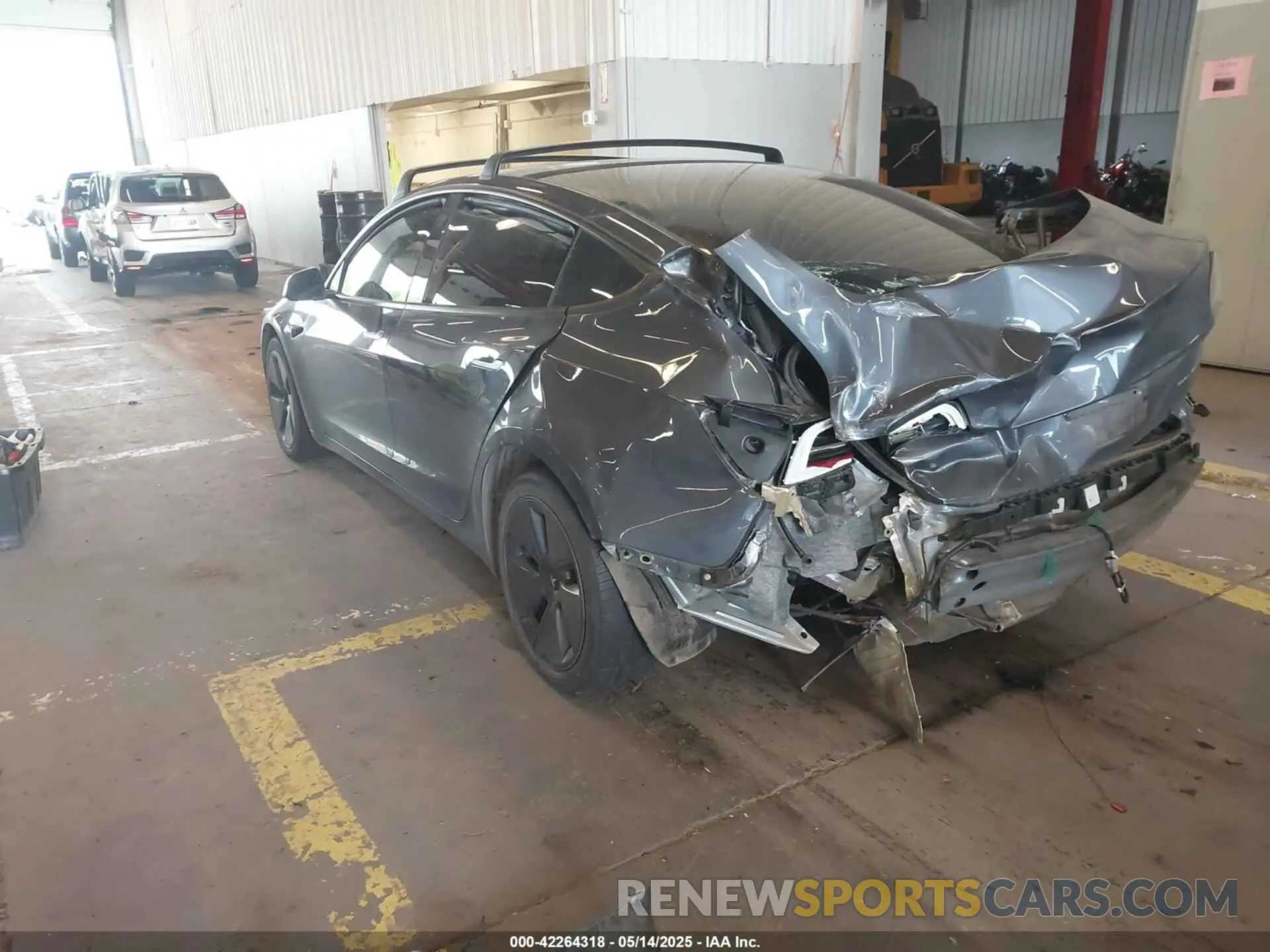 3 Photograph of a damaged car 5YJ3E1EBXPF468036 TESLA MODEL 3 2023