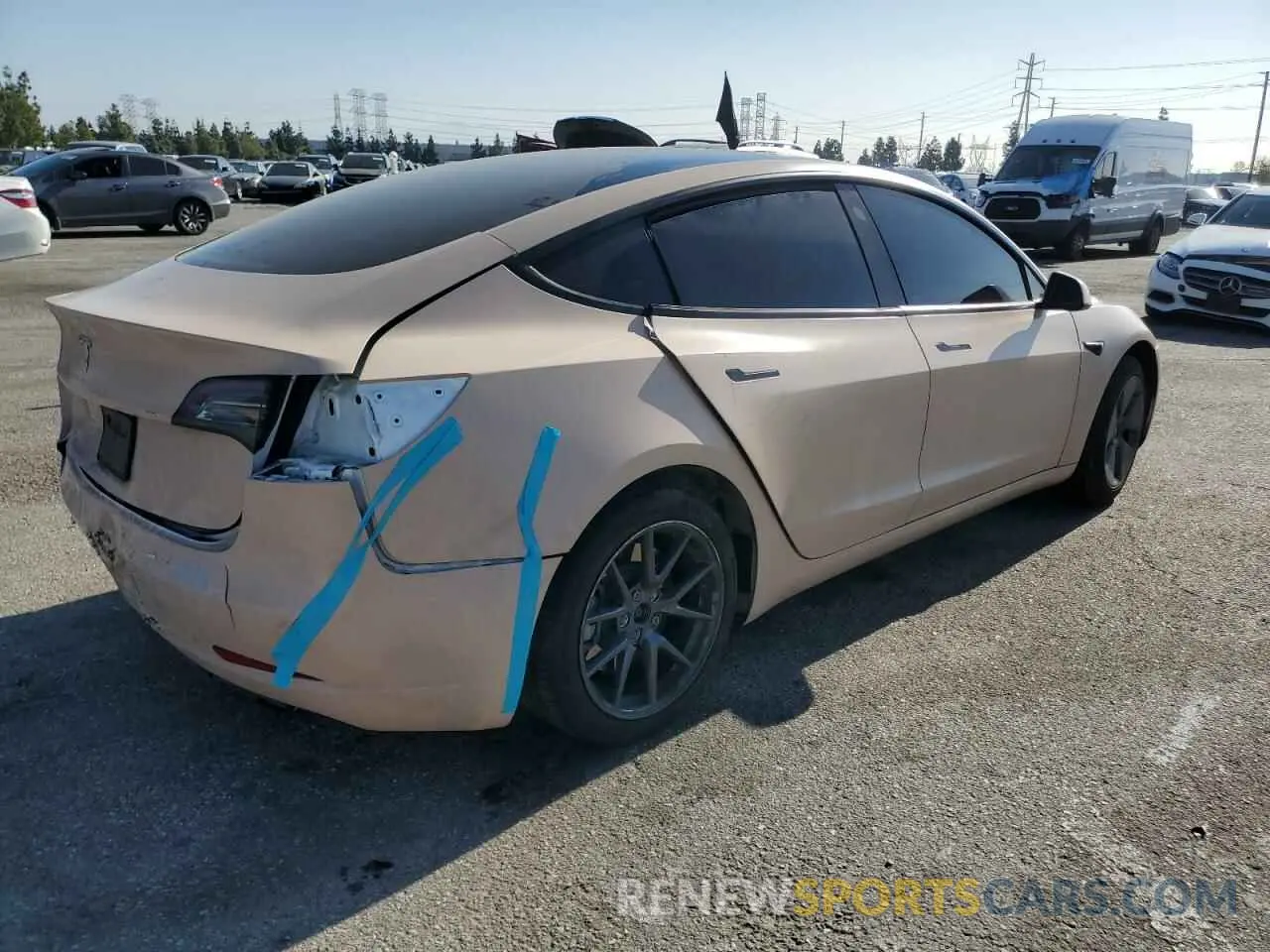 3 Photograph of a damaged car 5YJ3E1EBXPF604178 TESLA MODEL 3 2023