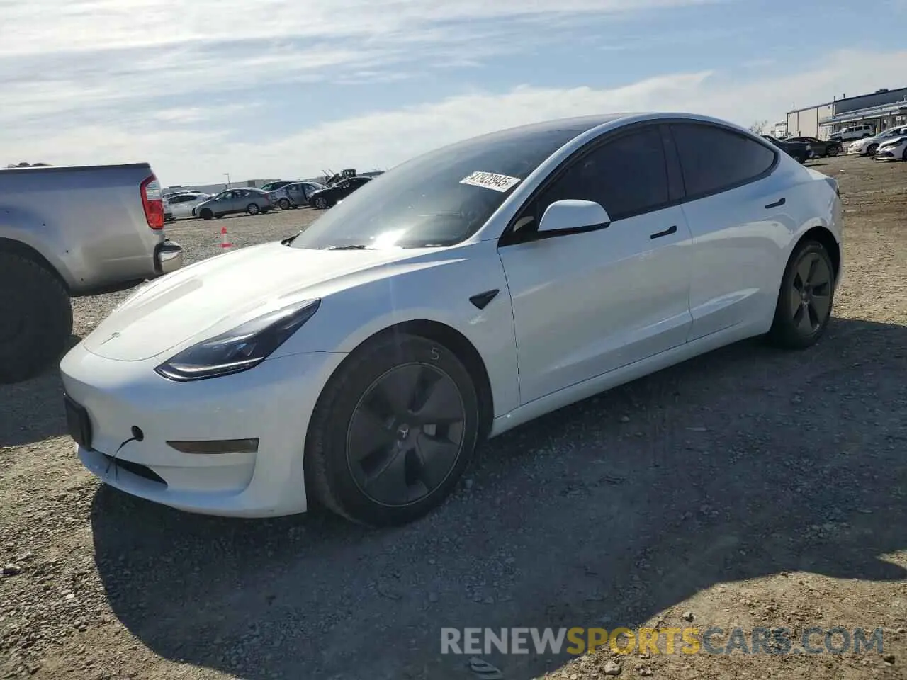 1 Photograph of a damaged car 5YJ3E1EBXPF637522 TESLA MODEL 3 2023