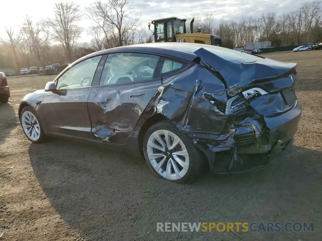 2 Photograph of a damaged car 5YJ3E1EBXPF660900 TESLA MODEL 3 2023