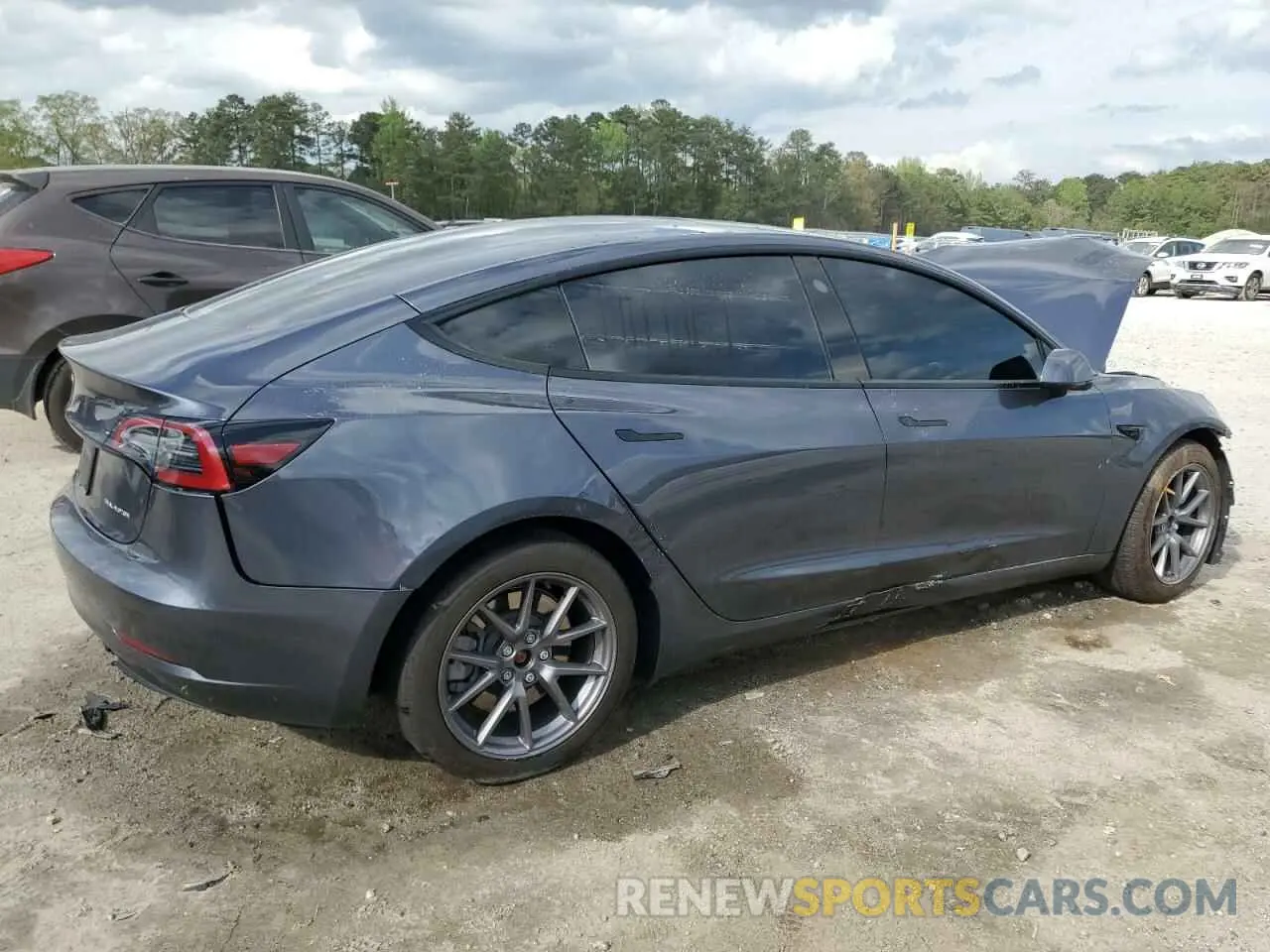 3 Photograph of a damaged car 5YJ3E1EBXPF663912 TESLA MODEL 3 2023