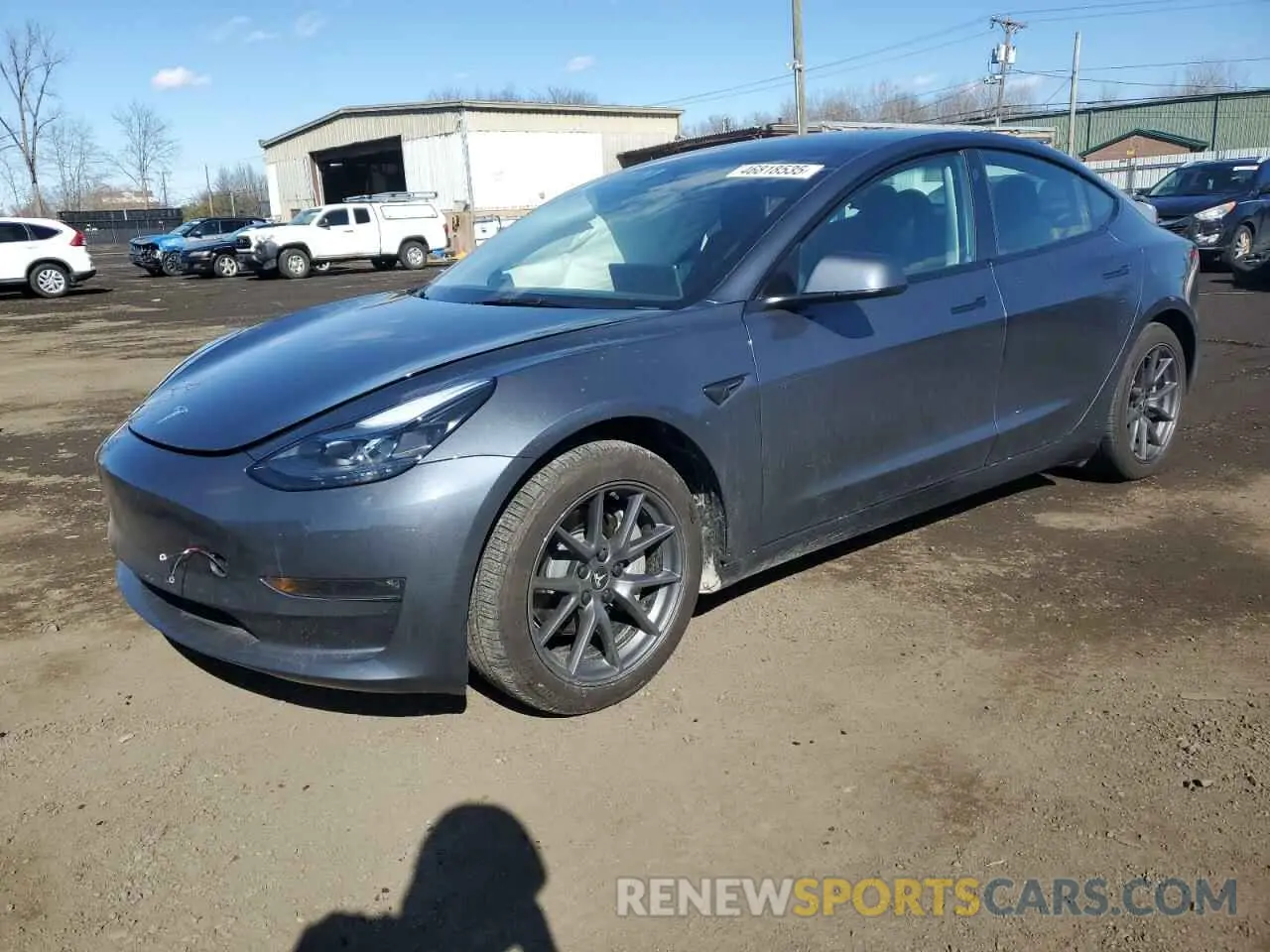 1 Photograph of a damaged car 5YJ3E1EBXPF704278 TESLA MODEL 3 2023