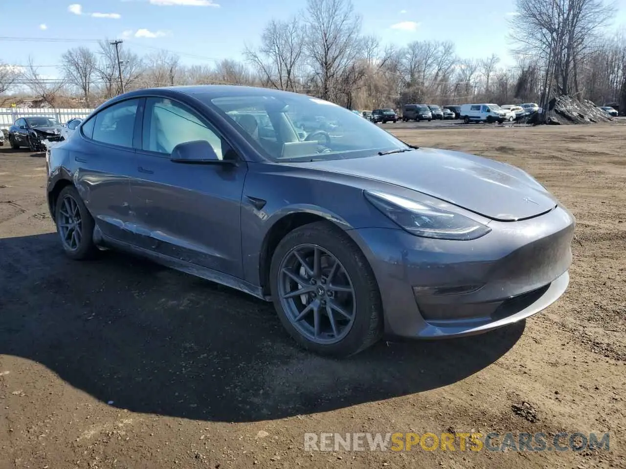 4 Photograph of a damaged car 5YJ3E1EBXPF704278 TESLA MODEL 3 2023