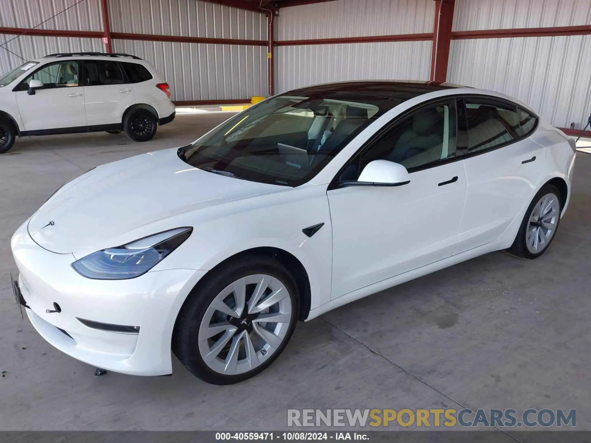 2 Photograph of a damaged car 5YJ3E1EBXPF714860 TESLA MODEL 3 2023