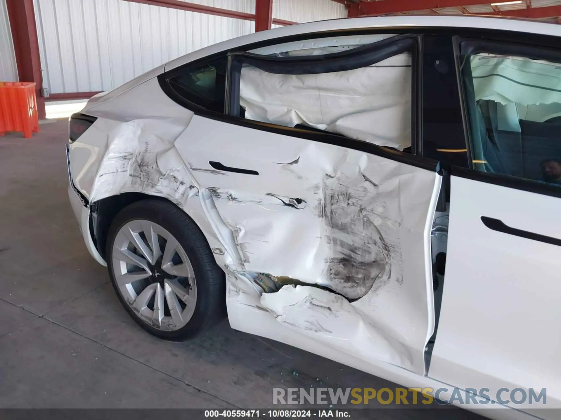 6 Photograph of a damaged car 5YJ3E1EBXPF714860 TESLA MODEL 3 2023