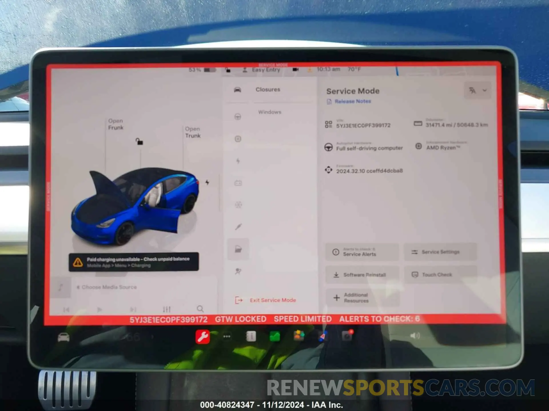 17 Photograph of a damaged car 5YJ3E1EC0PF399172 TESLA MODEL 3 2023