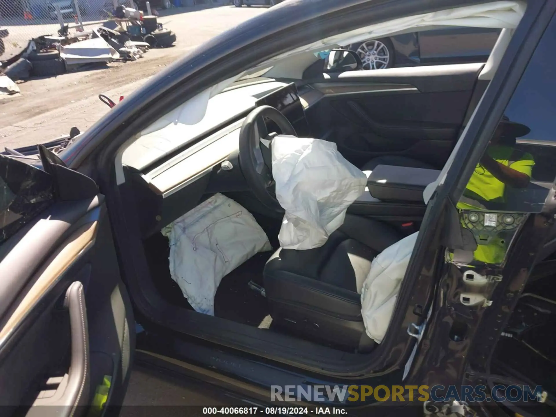 21 Photograph of a damaged car 5YJ3E1EC0PF412017 TESLA MODEL 3 2023