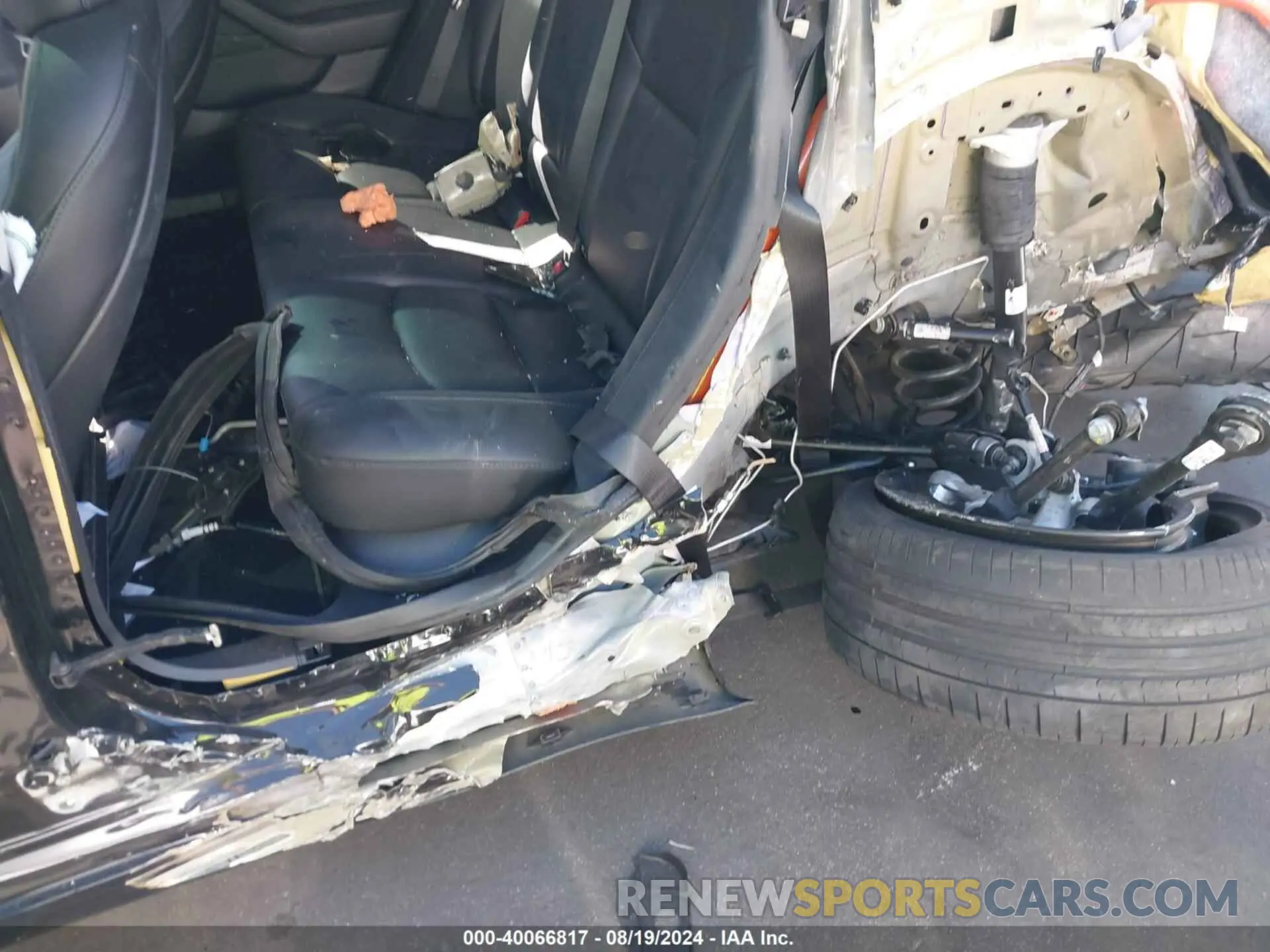22 Photograph of a damaged car 5YJ3E1EC0PF412017 TESLA MODEL 3 2023
