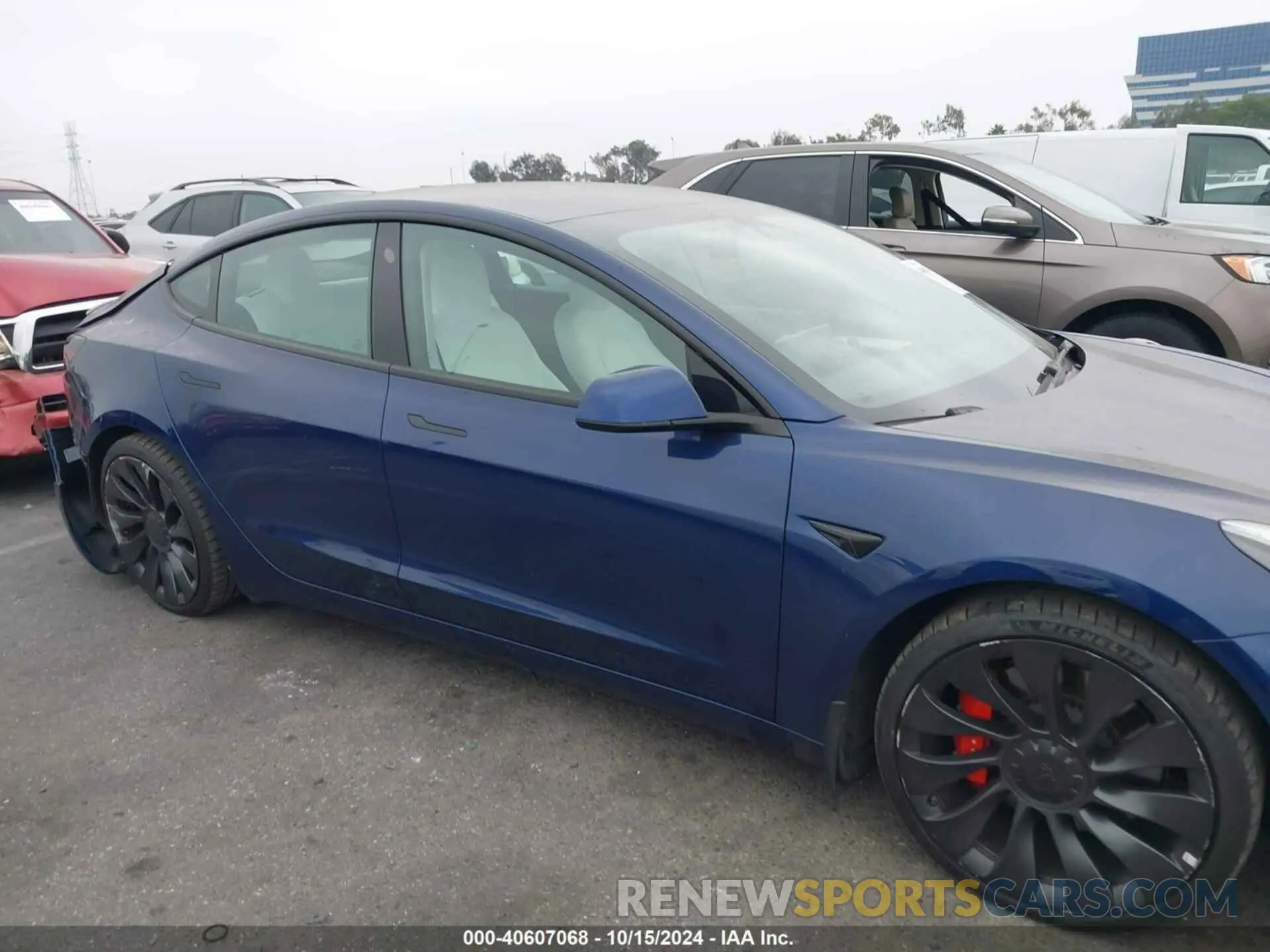12 Photograph of a damaged car 5YJ3E1EC0PF461279 TESLA MODEL 3 2023