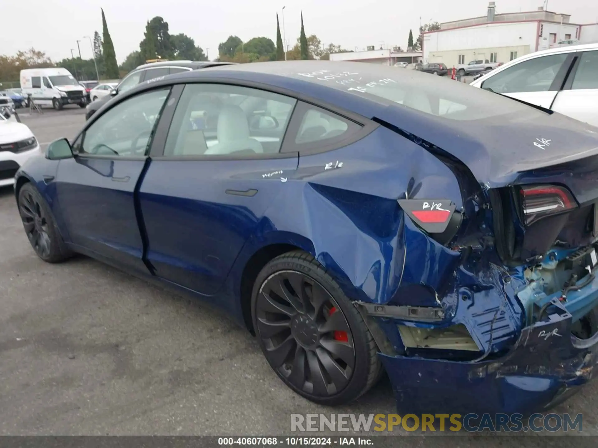 13 Photograph of a damaged car 5YJ3E1EC0PF461279 TESLA MODEL 3 2023