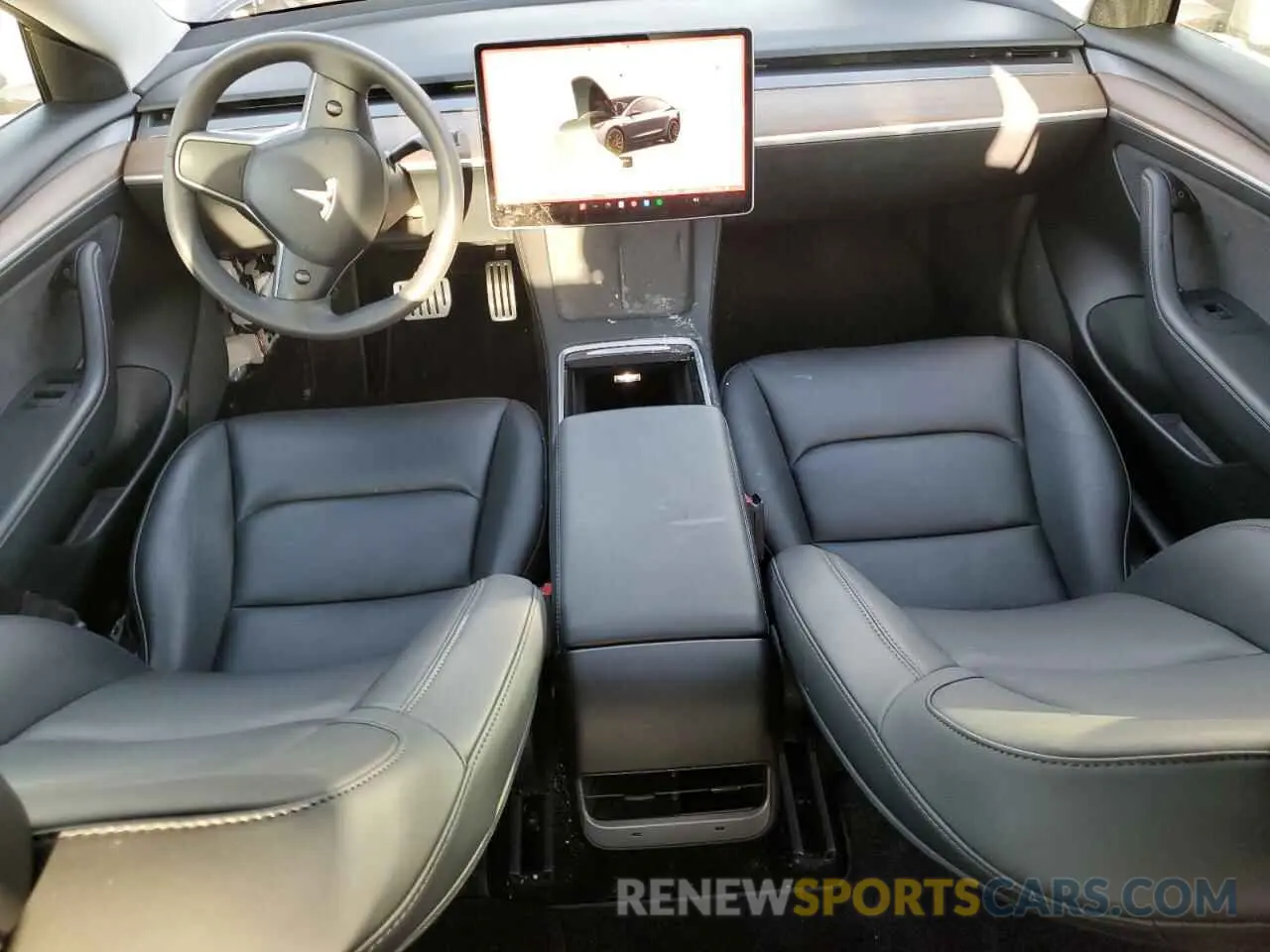 8 Photograph of a damaged car 5YJ3E1EC0PF483847 TESLA MODEL 3 2023