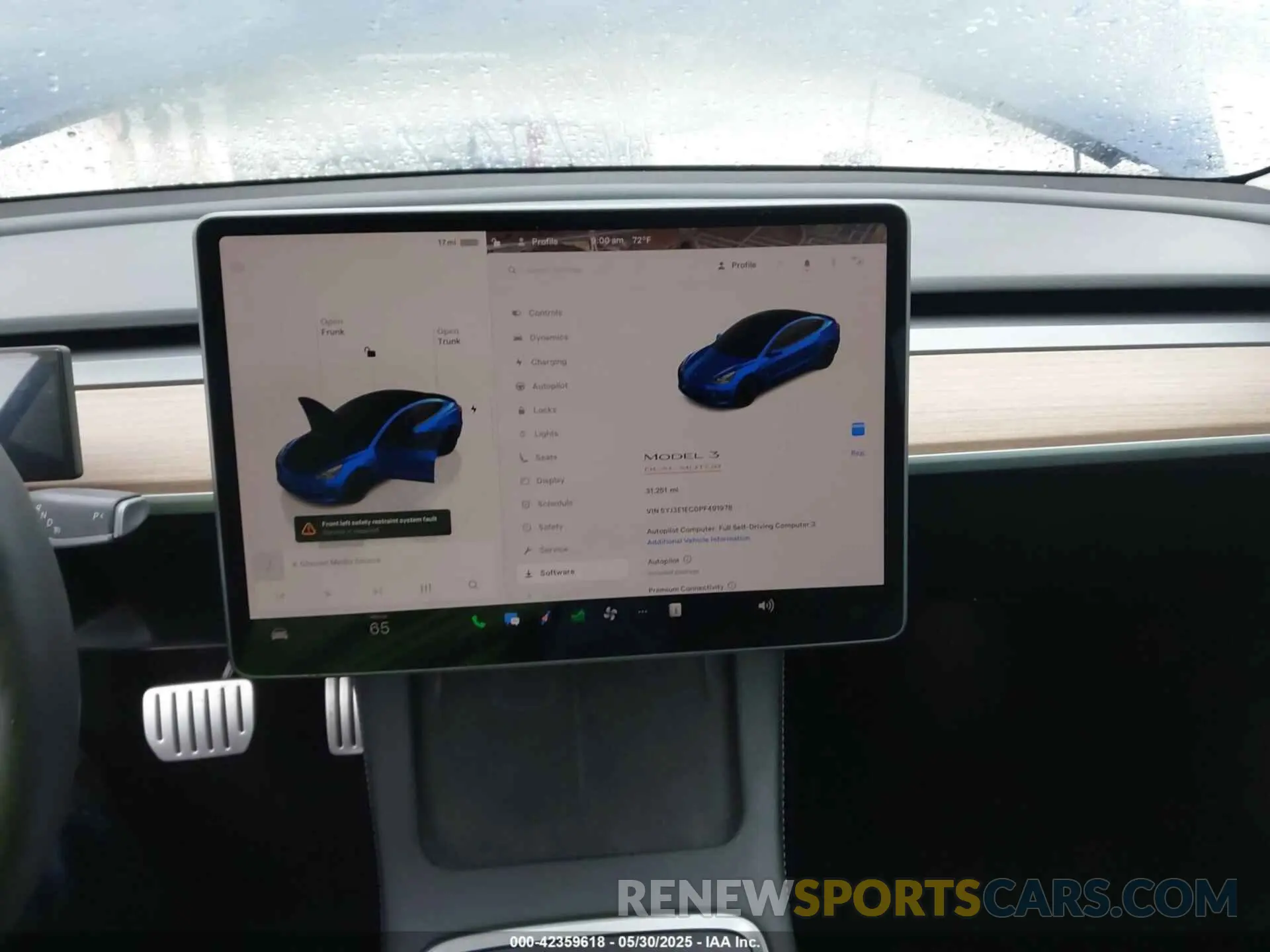 17 Photograph of a damaged car 5YJ3E1EC0PF491978 TESLA MODEL 3 2023