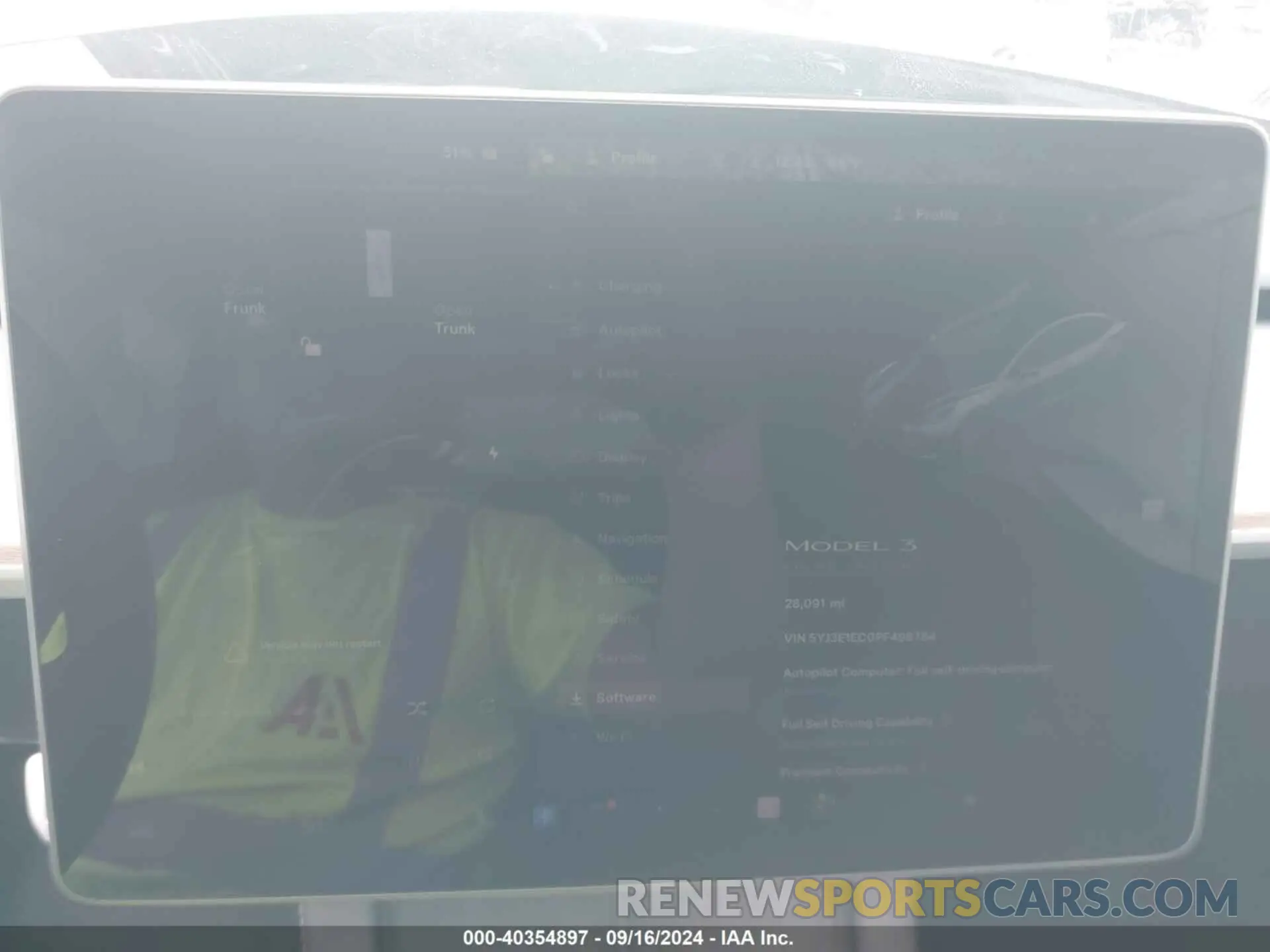 17 Photograph of a damaged car 5YJ3E1EC0PF498784 TESLA MODEL 3 2023
