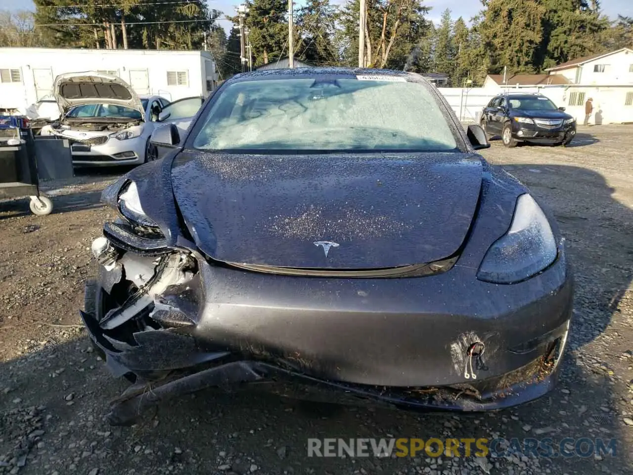 5 Photograph of a damaged car 5YJ3E1EC0PF708624 TESLA MODEL 3 2023