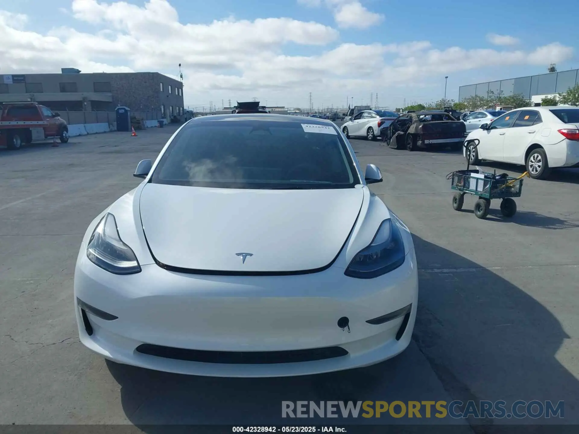 11 Photograph of a damaged car 5YJ3E1EC1PF608354 TESLA MODEL 3 2023