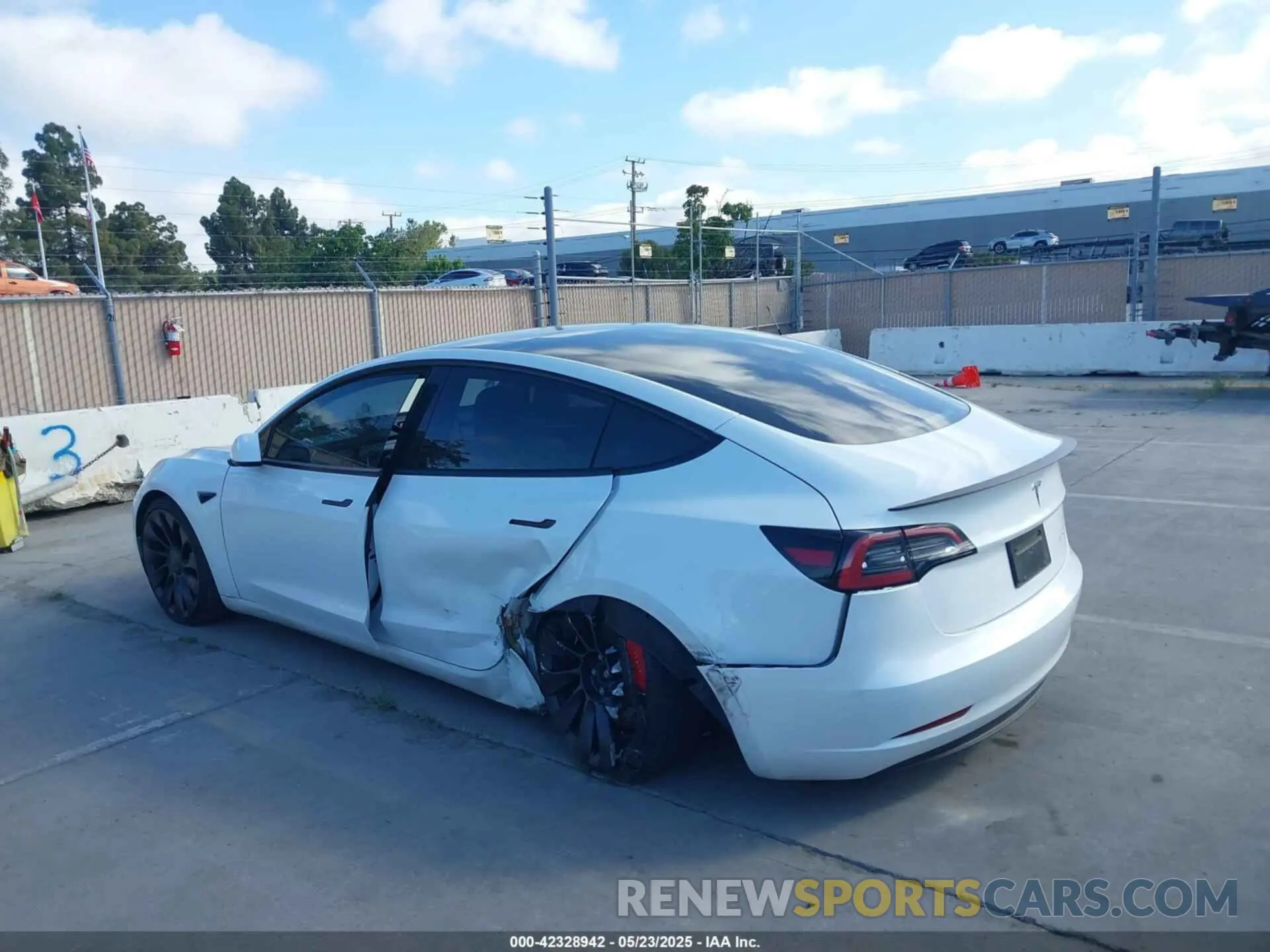 6 Photograph of a damaged car 5YJ3E1EC1PF608354 TESLA MODEL 3 2023