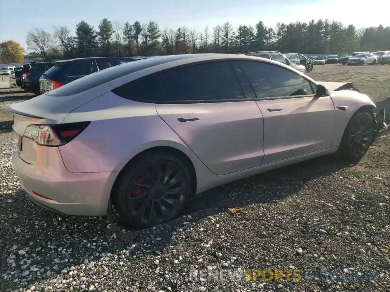 3 Photograph of a damaged car 5YJ3E1EC1PF612095 TESLA MODEL 3 2023