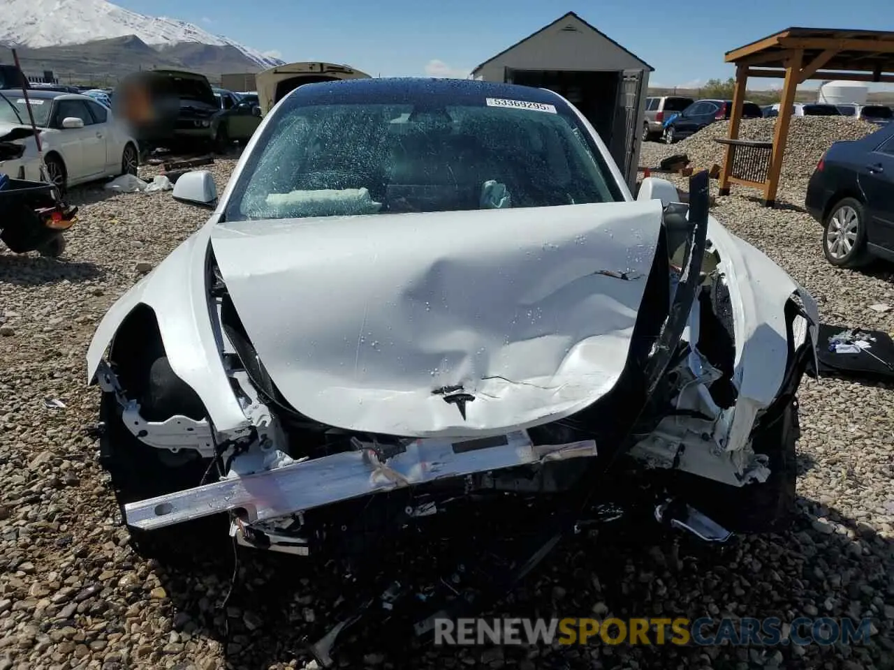 5 Photograph of a damaged car 5YJ3E1EC1PF706879 TESLA MODEL 3 2023