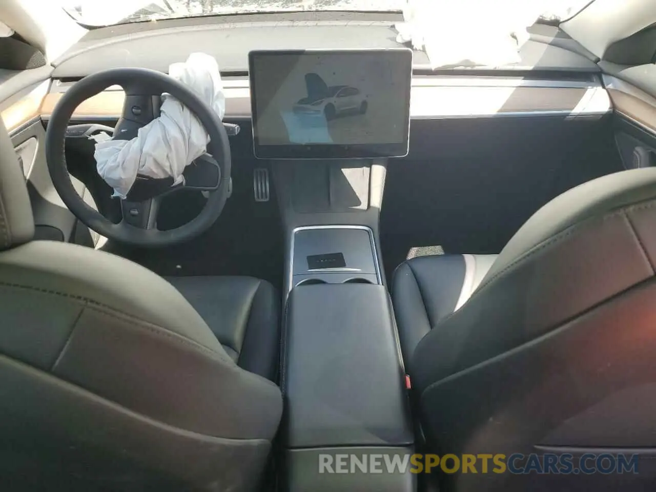 8 Photograph of a damaged car 5YJ3E1EC1PF706879 TESLA MODEL 3 2023
