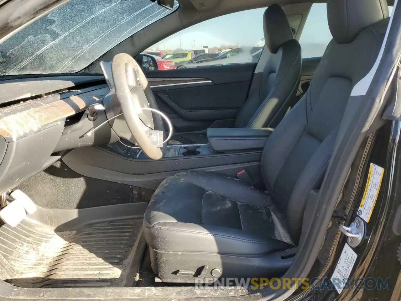 7 Photograph of a damaged car 5YJ3E1EC1PF710110 TESLA MODEL 3 2023