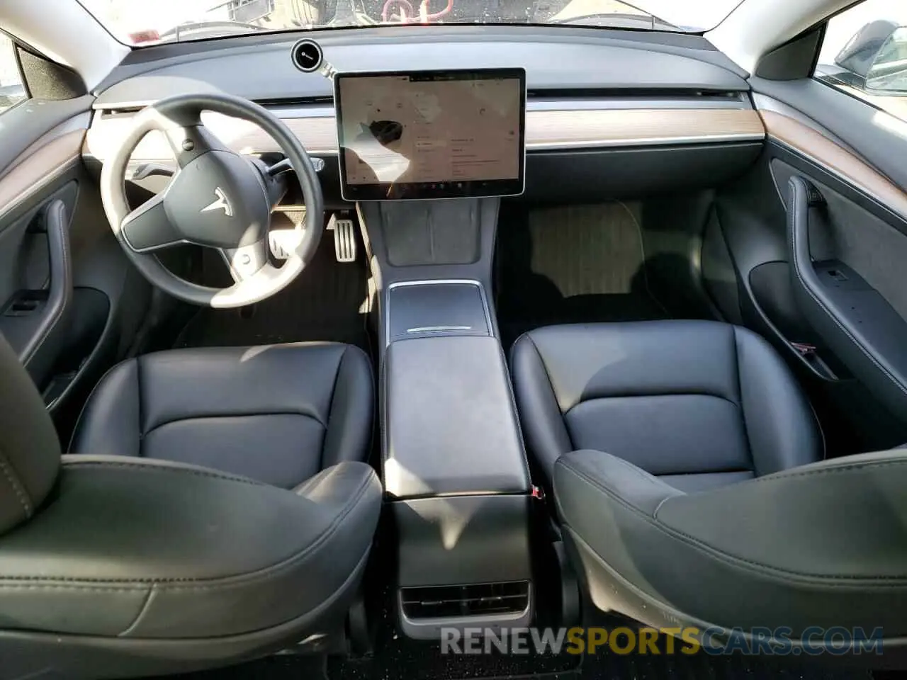 8 Photograph of a damaged car 5YJ3E1EC1PF710382 TESLA MODEL 3 2023