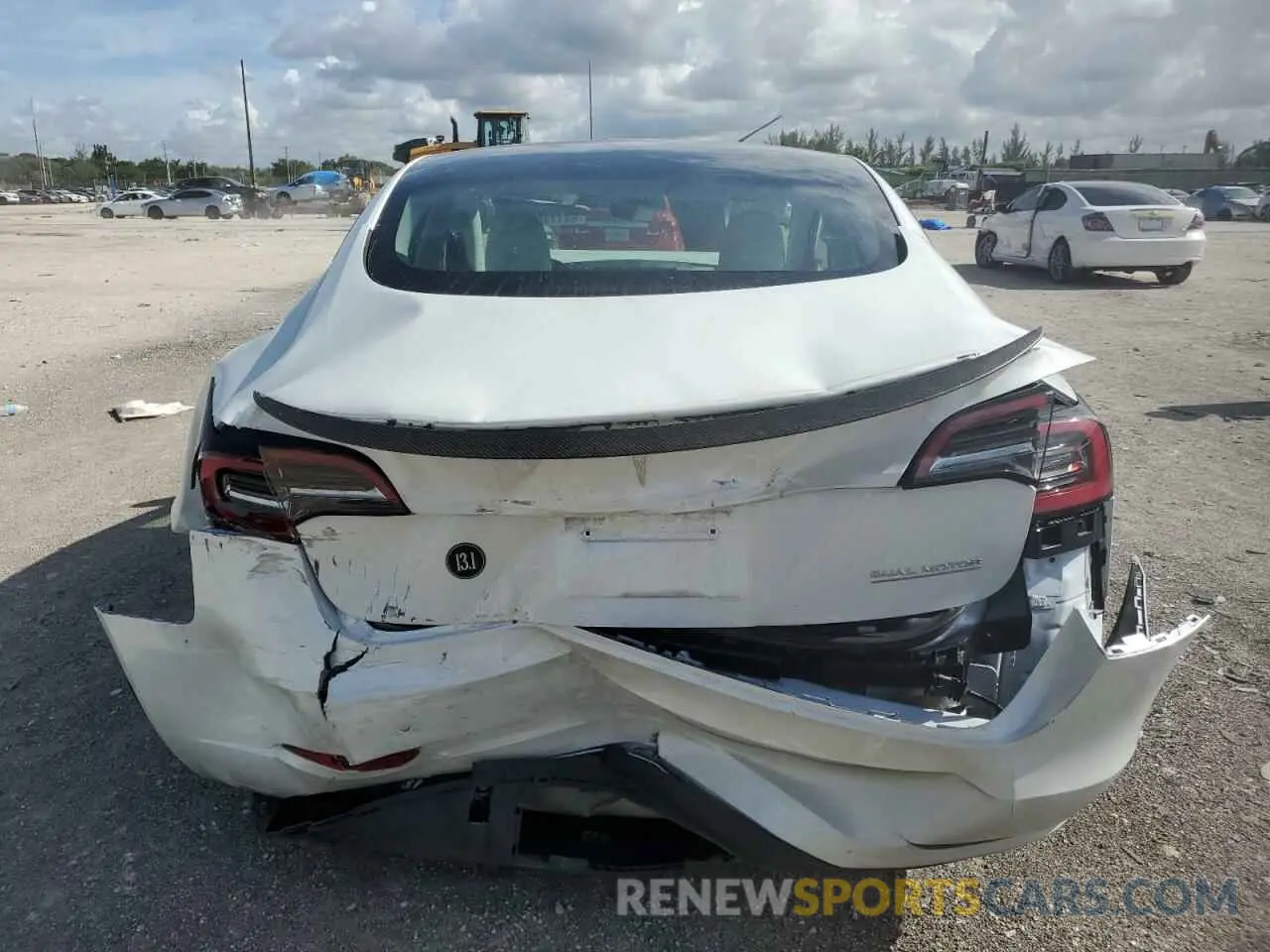 6 Photograph of a damaged car 5YJ3E1EC2PF480903 TESLA MODEL 3 2023