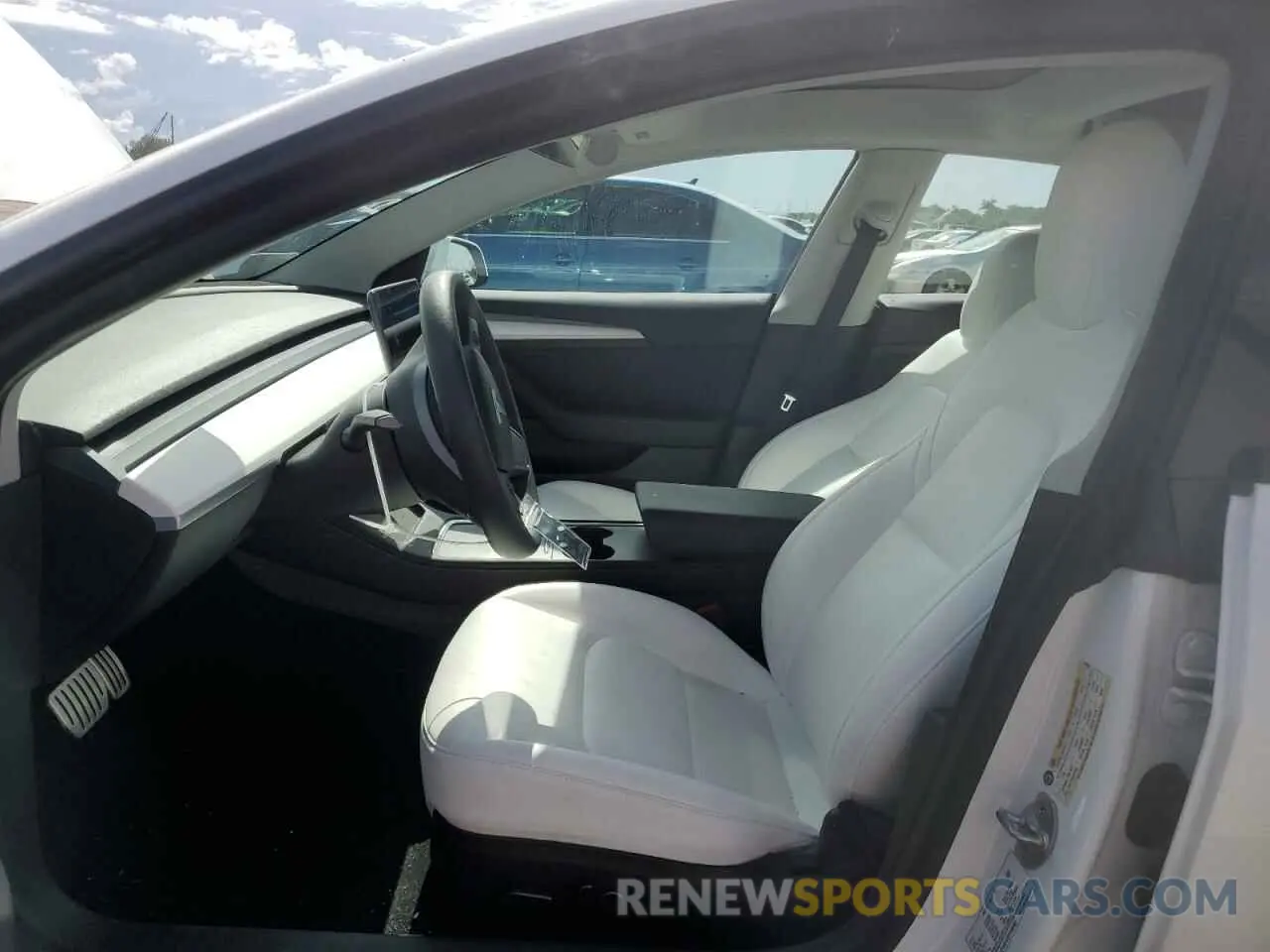 7 Photograph of a damaged car 5YJ3E1EC2PF480903 TESLA MODEL 3 2023