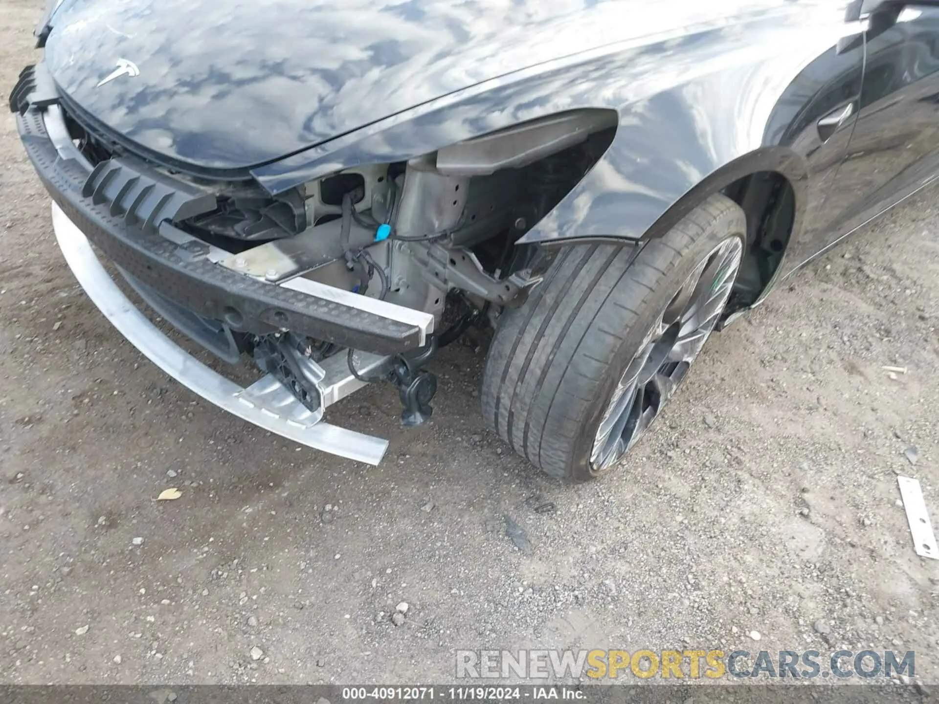 6 Photograph of a damaged car 5YJ3E1EC2PF506531 TESLA MODEL 3 2023