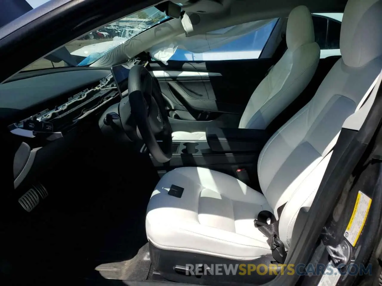7 Photograph of a damaged car 5YJ3E1EC2PF673505 TESLA MODEL 3 2023