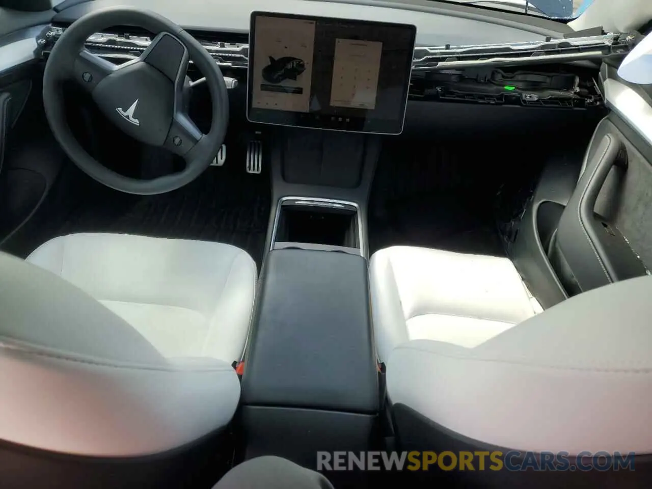 8 Photograph of a damaged car 5YJ3E1EC2PF673505 TESLA MODEL 3 2023