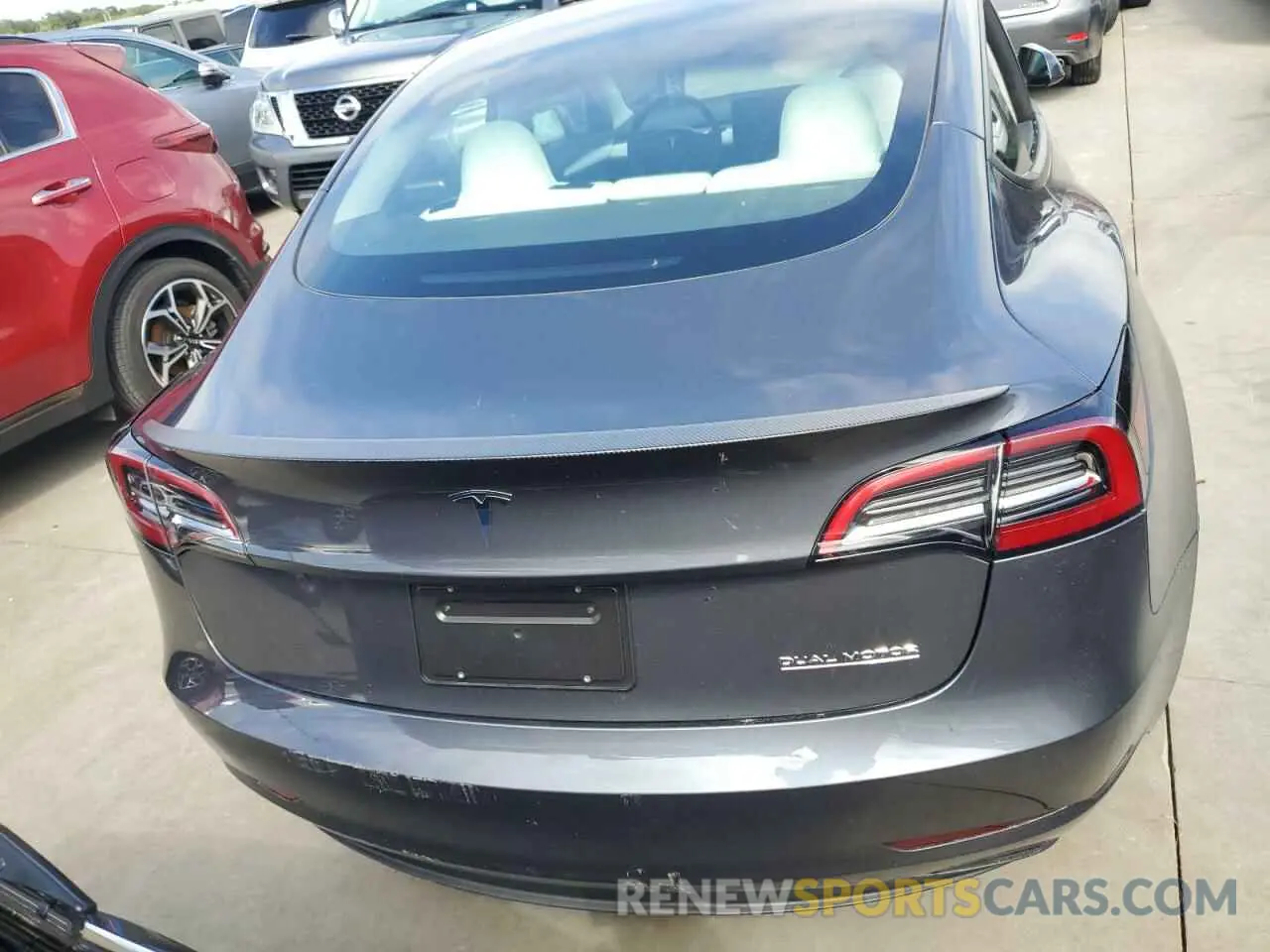 6 Photograph of a damaged car 5YJ3E1EC2PF677330 TESLA MODEL 3 2023