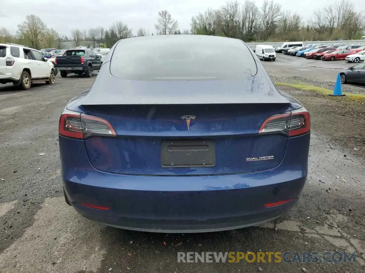 6 Photograph of a damaged car 5YJ3E1EC3PF496284 TESLA MODEL 3 2023