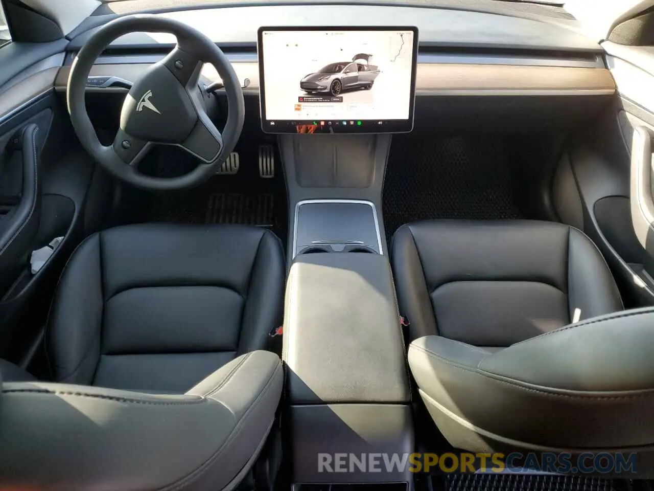 8 Photograph of a damaged car 5YJ3E1EC3PF553373 TESLA MODEL 3 2023
