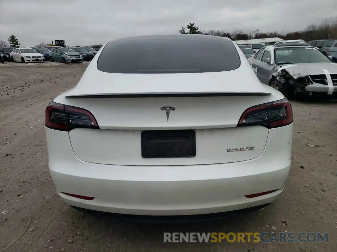 6 Photograph of a damaged car 5YJ3E1EC3PF608355 TESLA MODEL 3 2023