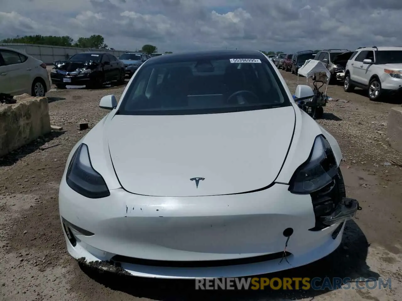 5 Photograph of a damaged car 5YJ3E1EC3PF675246 TESLA MODEL 3 2023