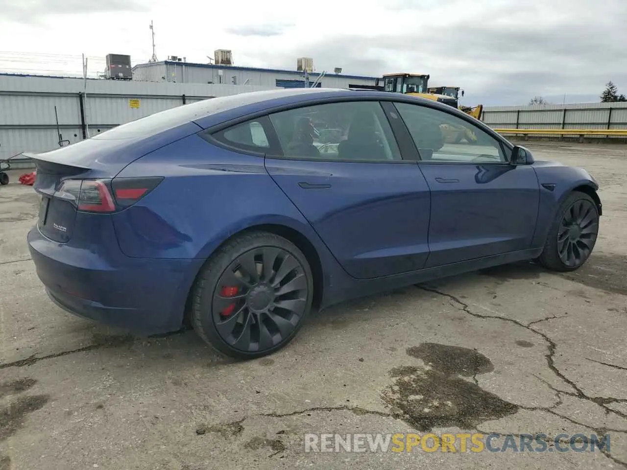3 Photograph of a damaged car 5YJ3E1EC3PF704034 TESLA MODEL 3 2023