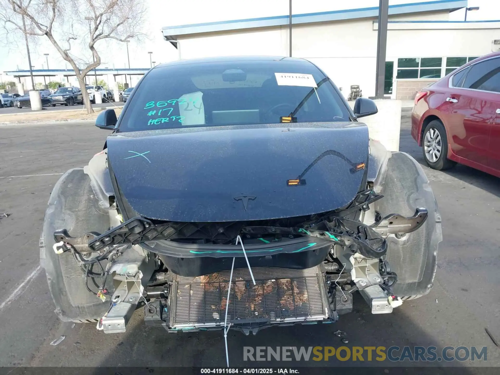 13 Photograph of a damaged car 5YJ3E1EC3PF716085 TESLA MODEL 3 2023
