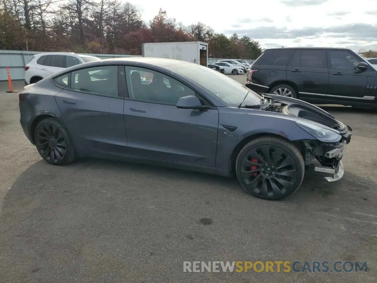4 Photograph of a damaged car 5YJ3E1EC4PF488873 TESLA MODEL 3 2023