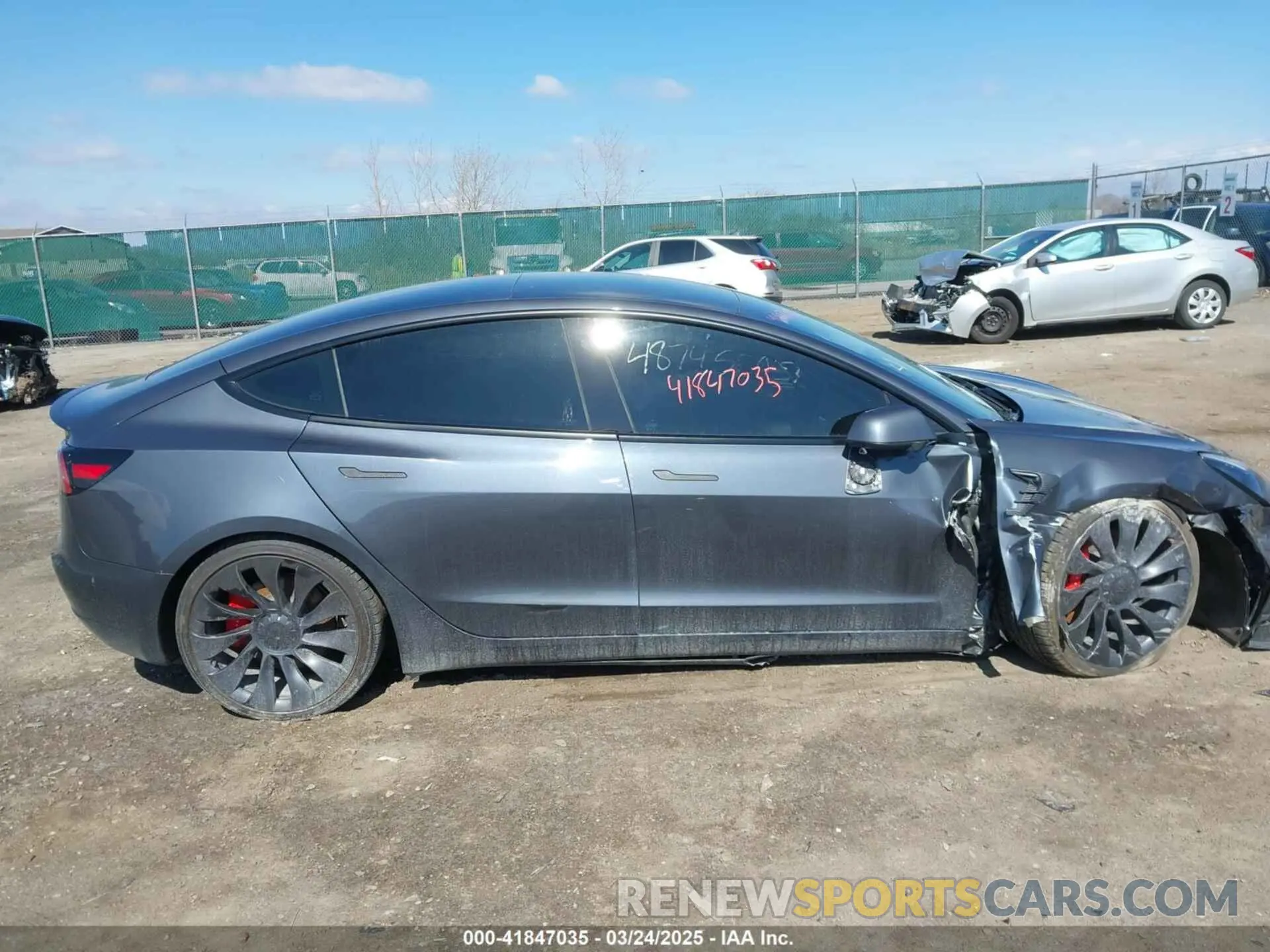 12 Photograph of a damaged car 5YJ3E1EC4PF633961 TESLA MODEL 3 2023