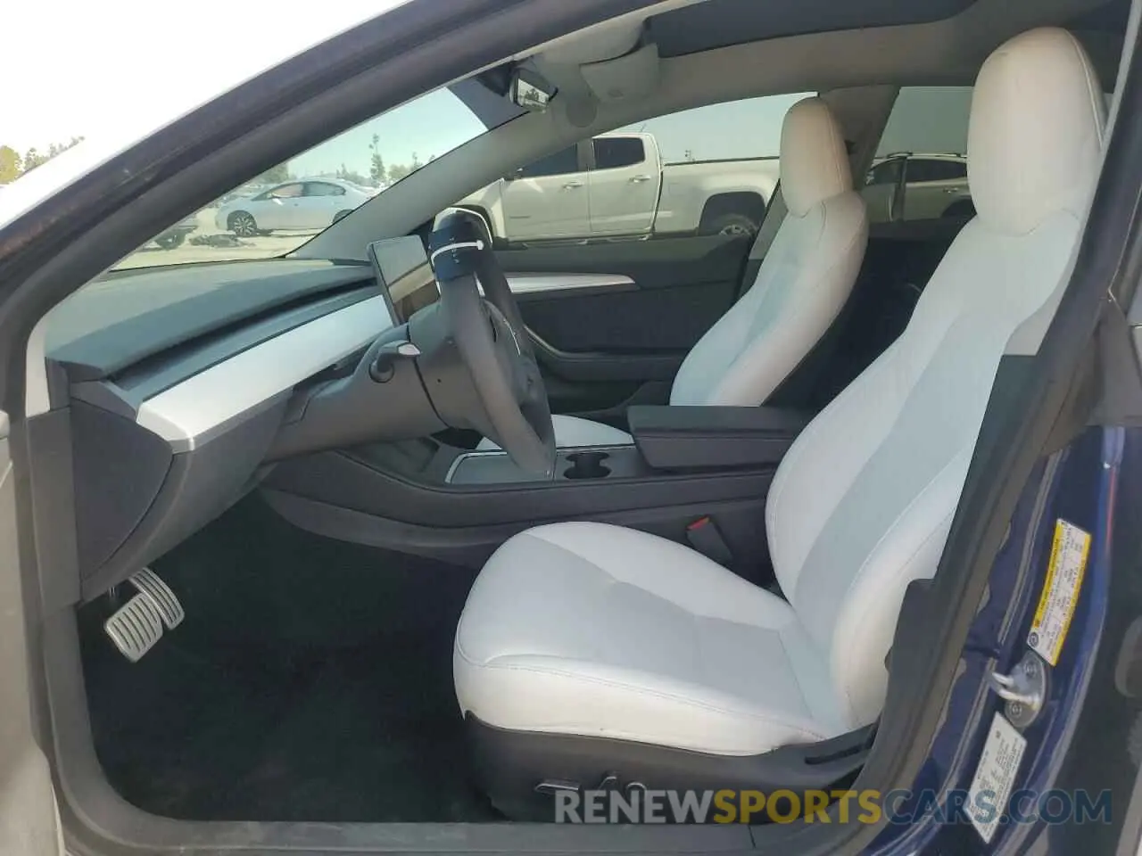 7 Photograph of a damaged car 5YJ3E1EC4PF649772 TESLA MODEL 3 2023