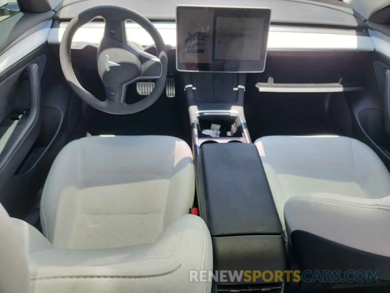 8 Photograph of a damaged car 5YJ3E1EC4PF697529 TESLA MODEL 3 2023