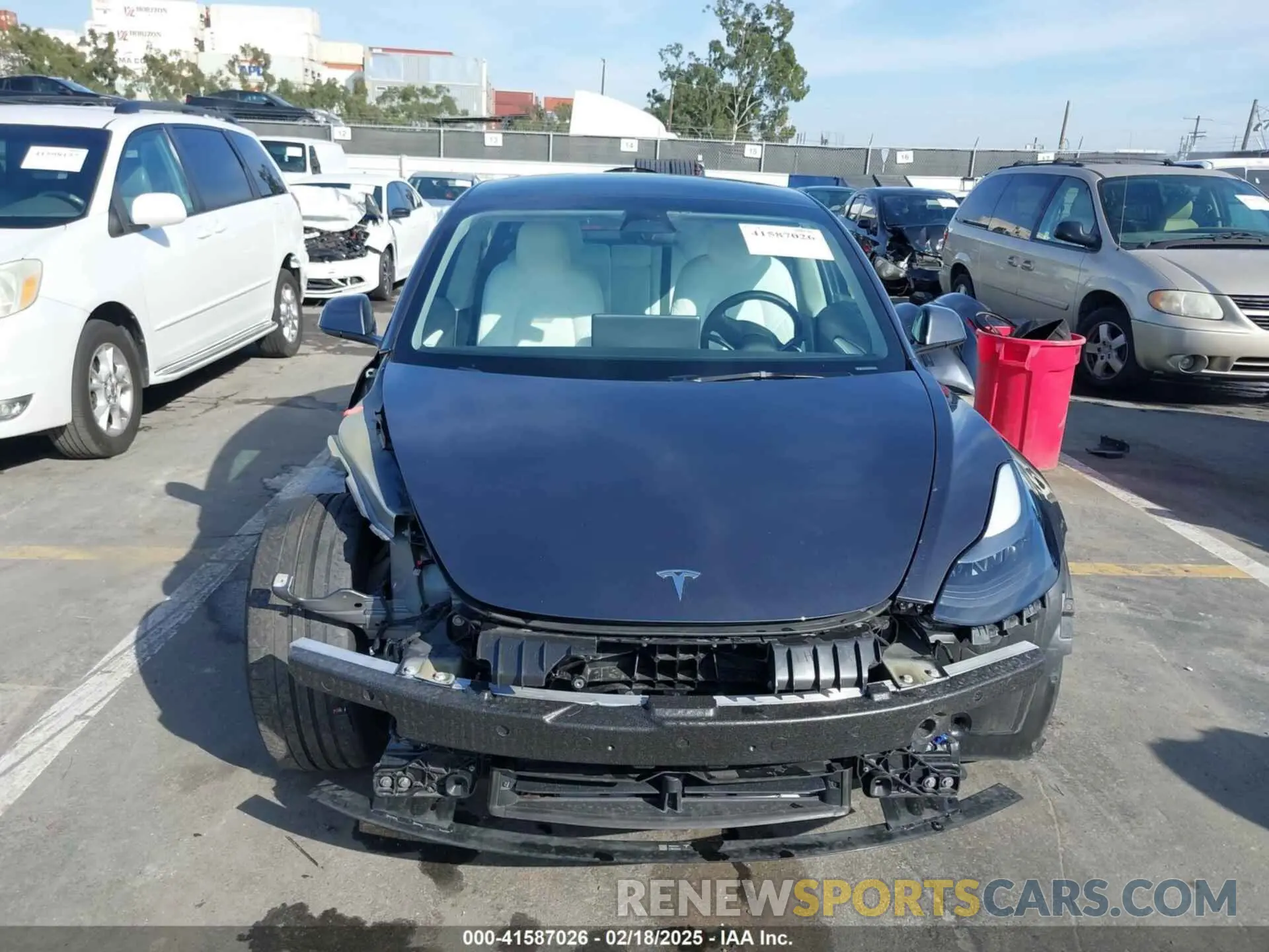 13 Photograph of a damaged car 5YJ3E1EC4PF705449 TESLA MODEL 3 2023